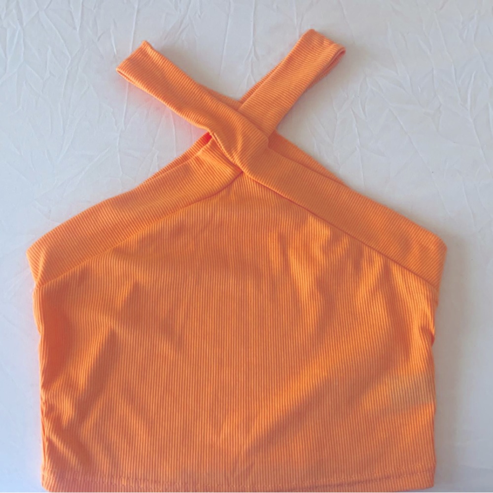 BRAND NEW SUMMER ORANGE TOP ZARA!